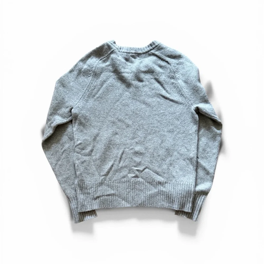 J. Crew Light Gray Crewneck Sweater